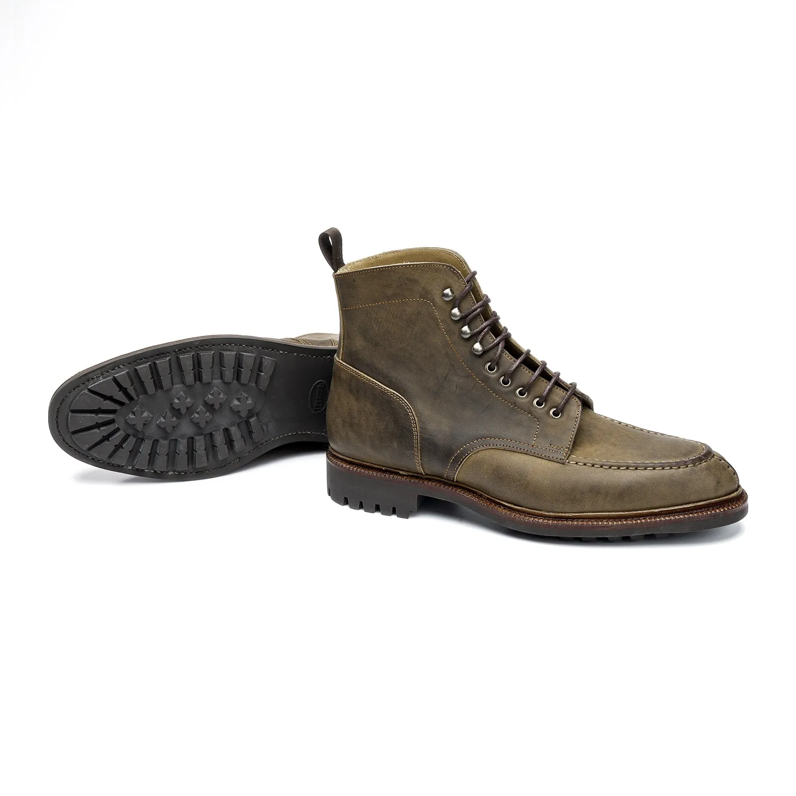 116215 - CAPER GREEN WAXY SHELL CORDOVAN - E (ULTRAFLEX SYSTEM)