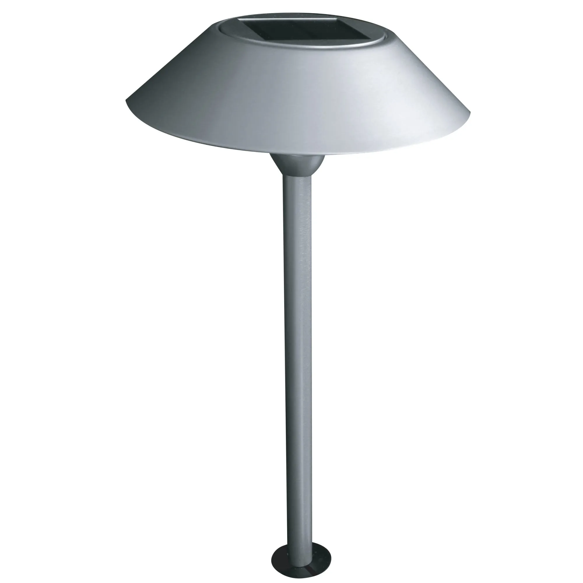 12 in. OneSync Landscape Nickel Solar Pathway Light