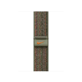 41mm Sequoia/Orange Nike Sport Loop