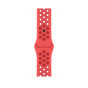 45mm Bright Crimson/Gym Red Nike Sport Band