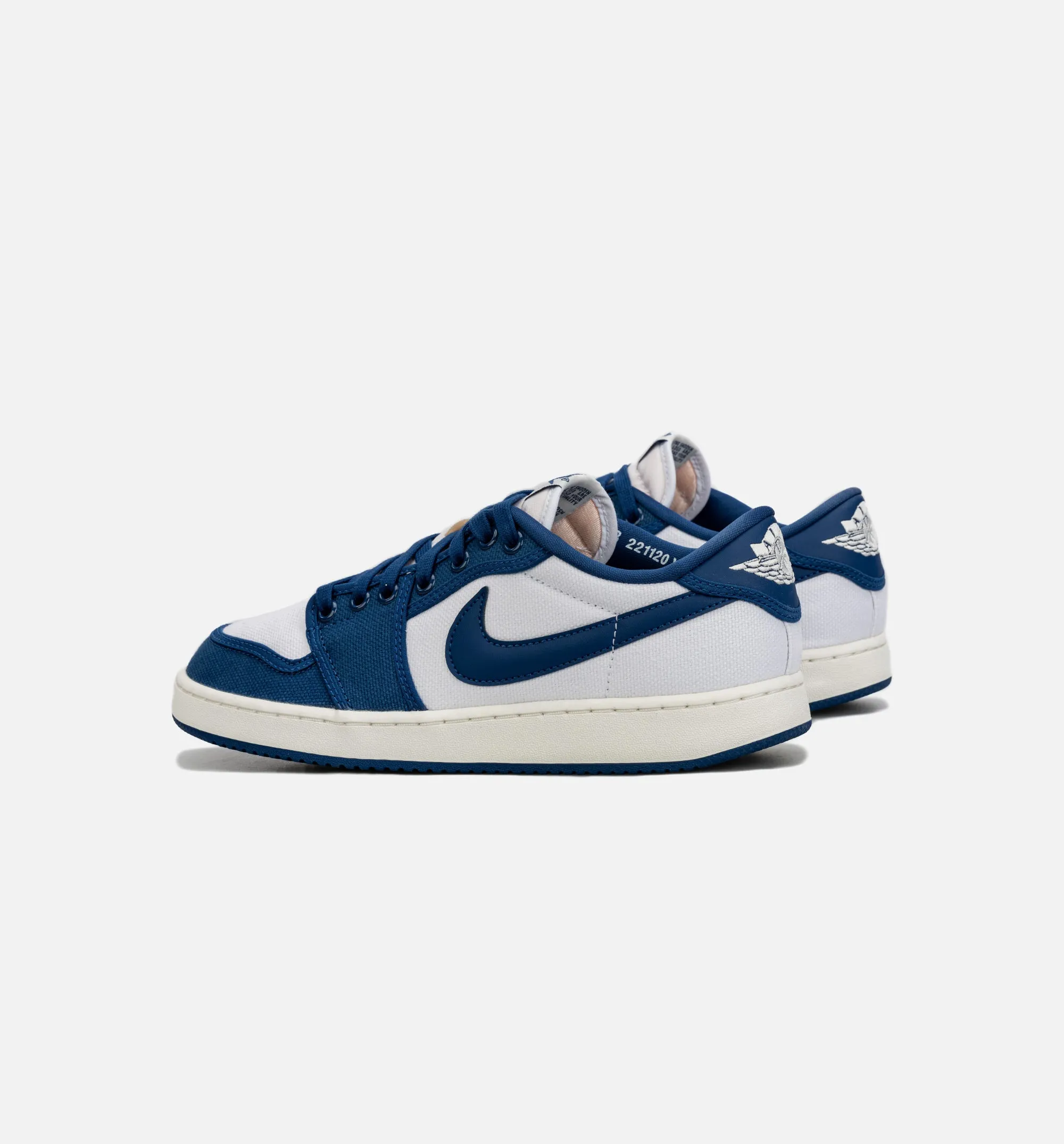 Air Jordan 1 KO Low Dark Royal Blue Mens Lifestyle Shoe - White/Blue