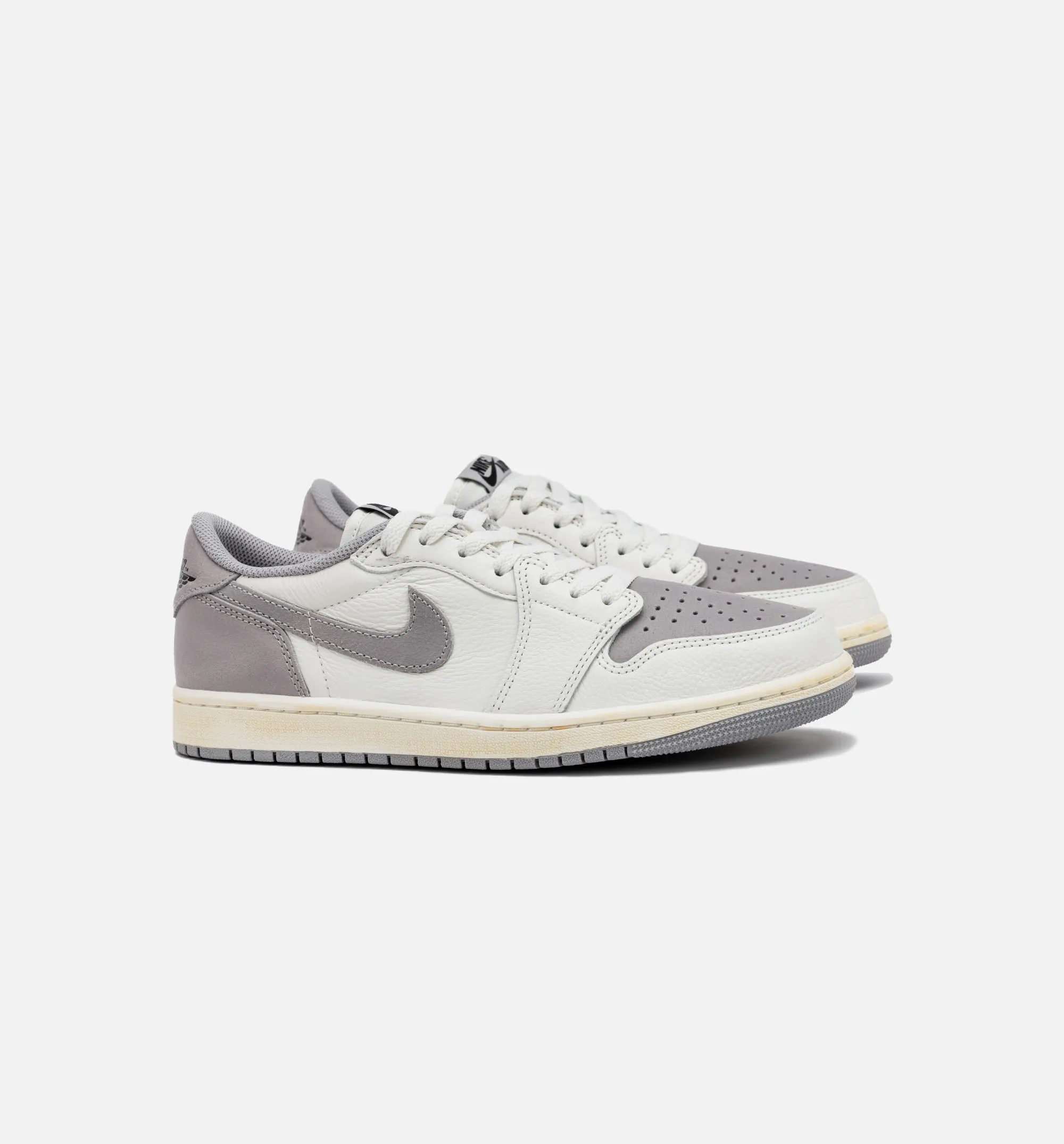 Air Jordan 1 Retro Low OG Atmosphere Grey Mens Lifestyle Shoe - Sail/Black/Atmosphere Grey