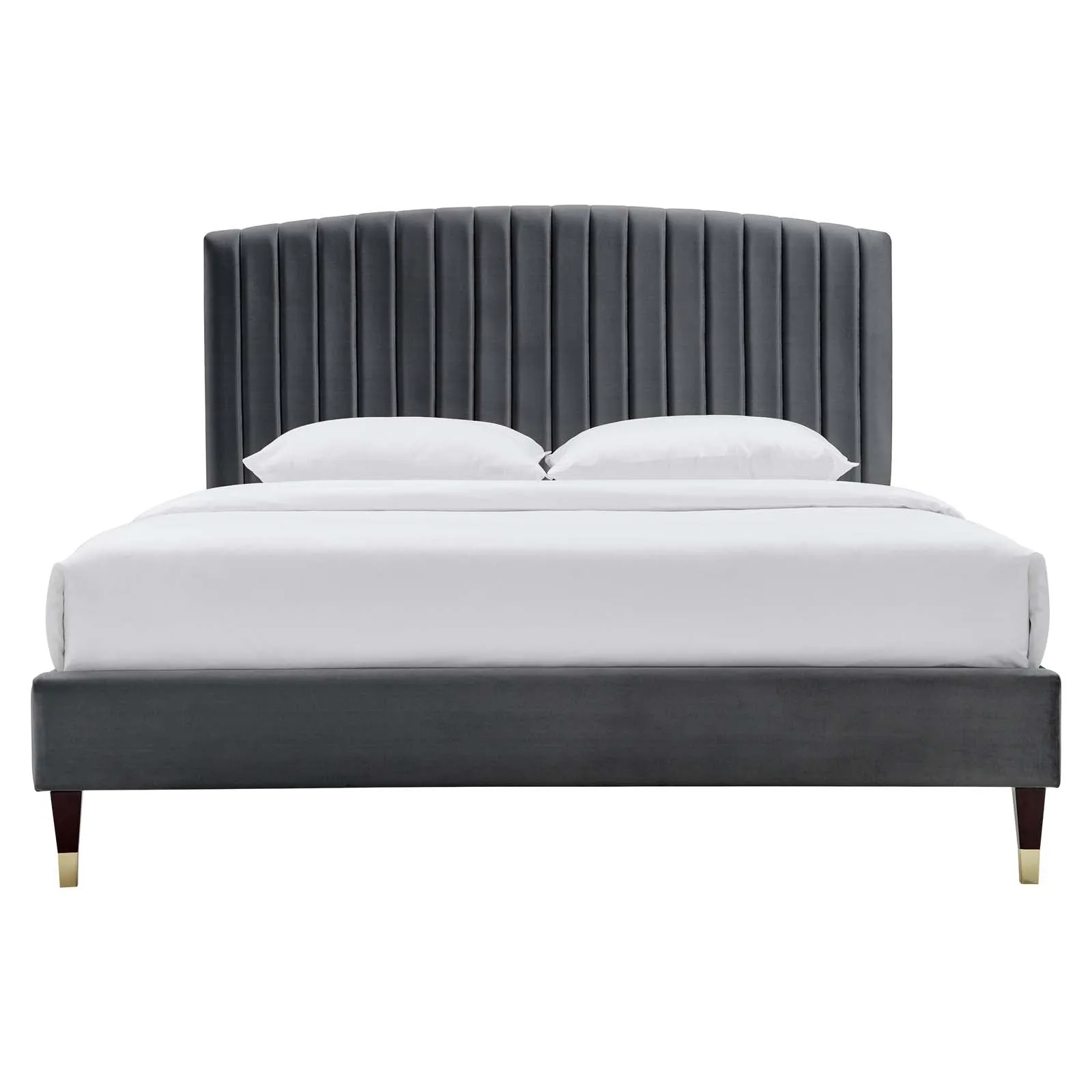 Alessi Performance Velvet Platform Bed by Modway