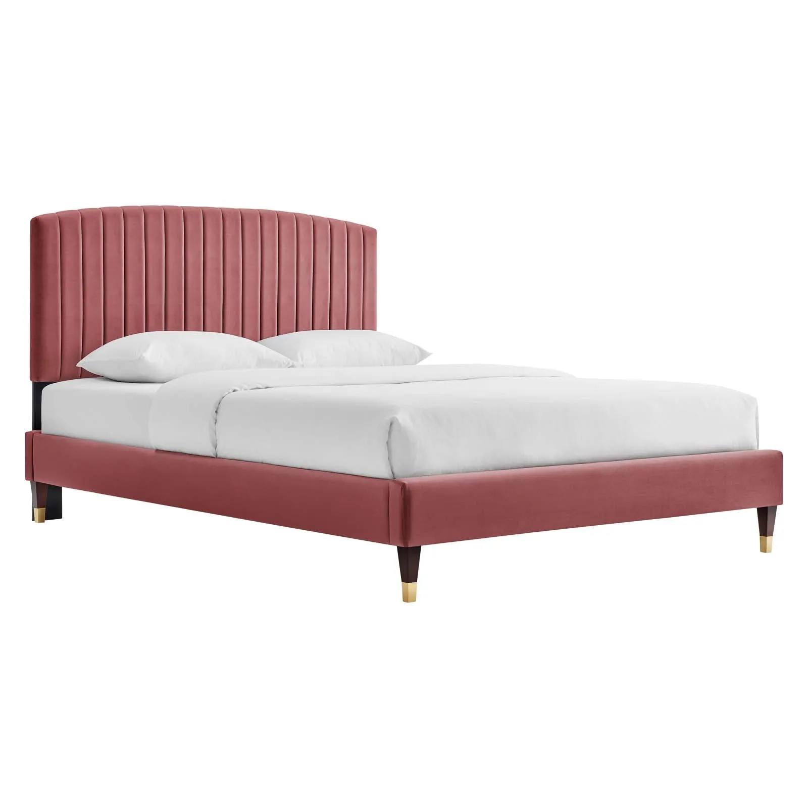 Alessi Performance Velvet Platform Bed by Modway