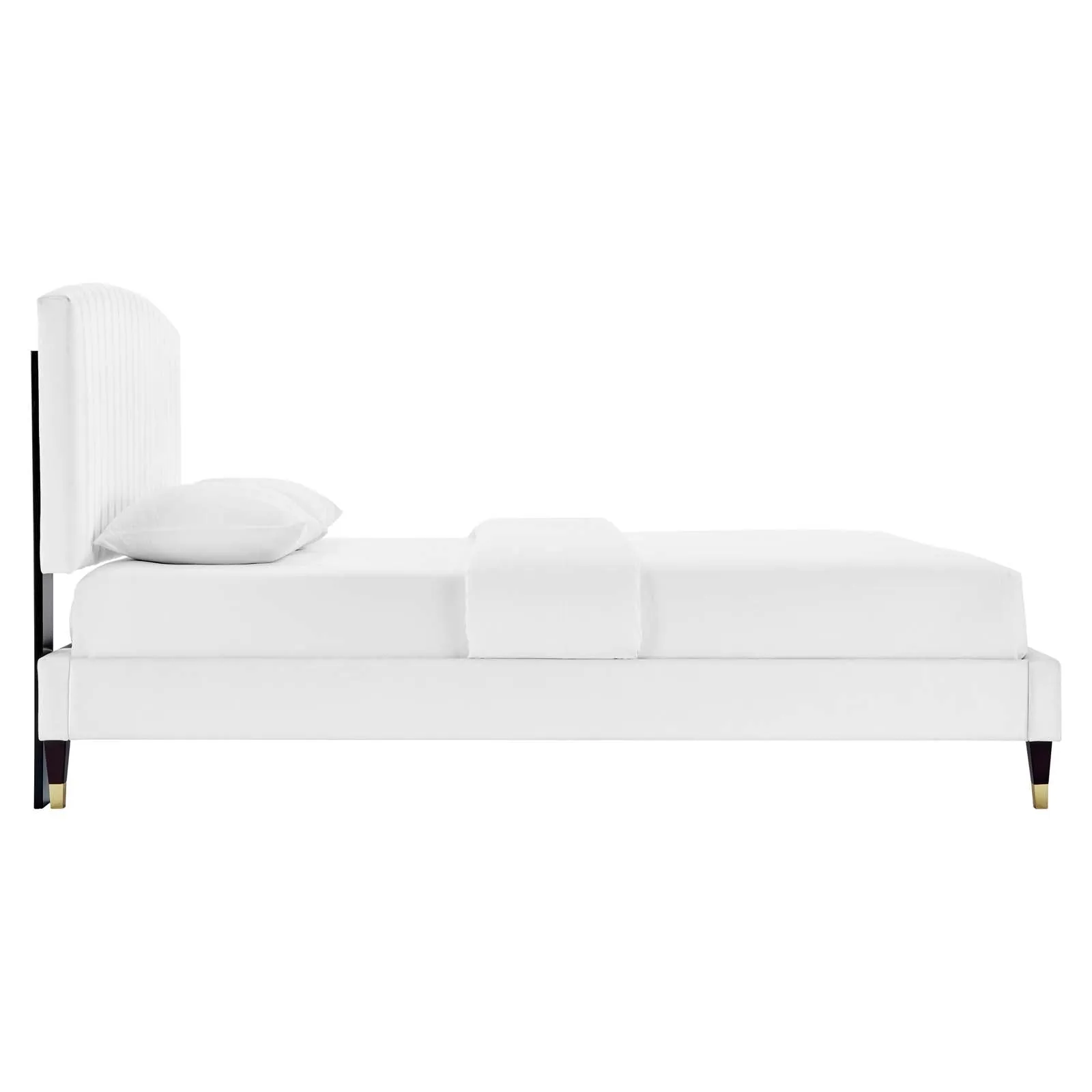 Alessi Performance Velvet Platform Bed by Modway