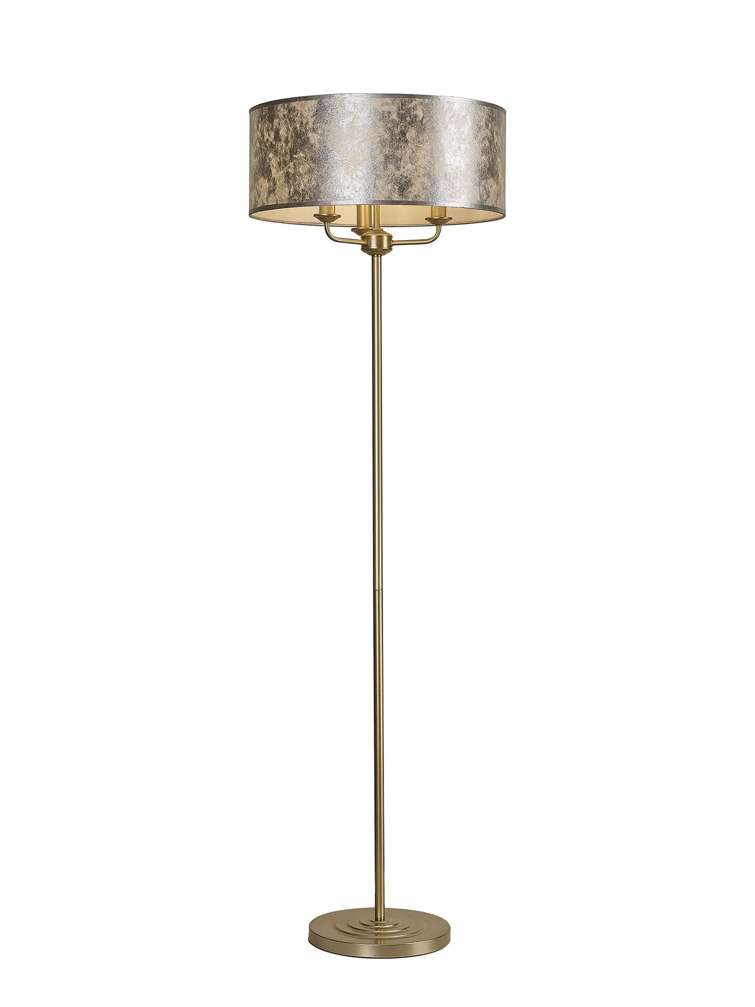 Banyan 3 Light Switched Floor Lamp Various Colours