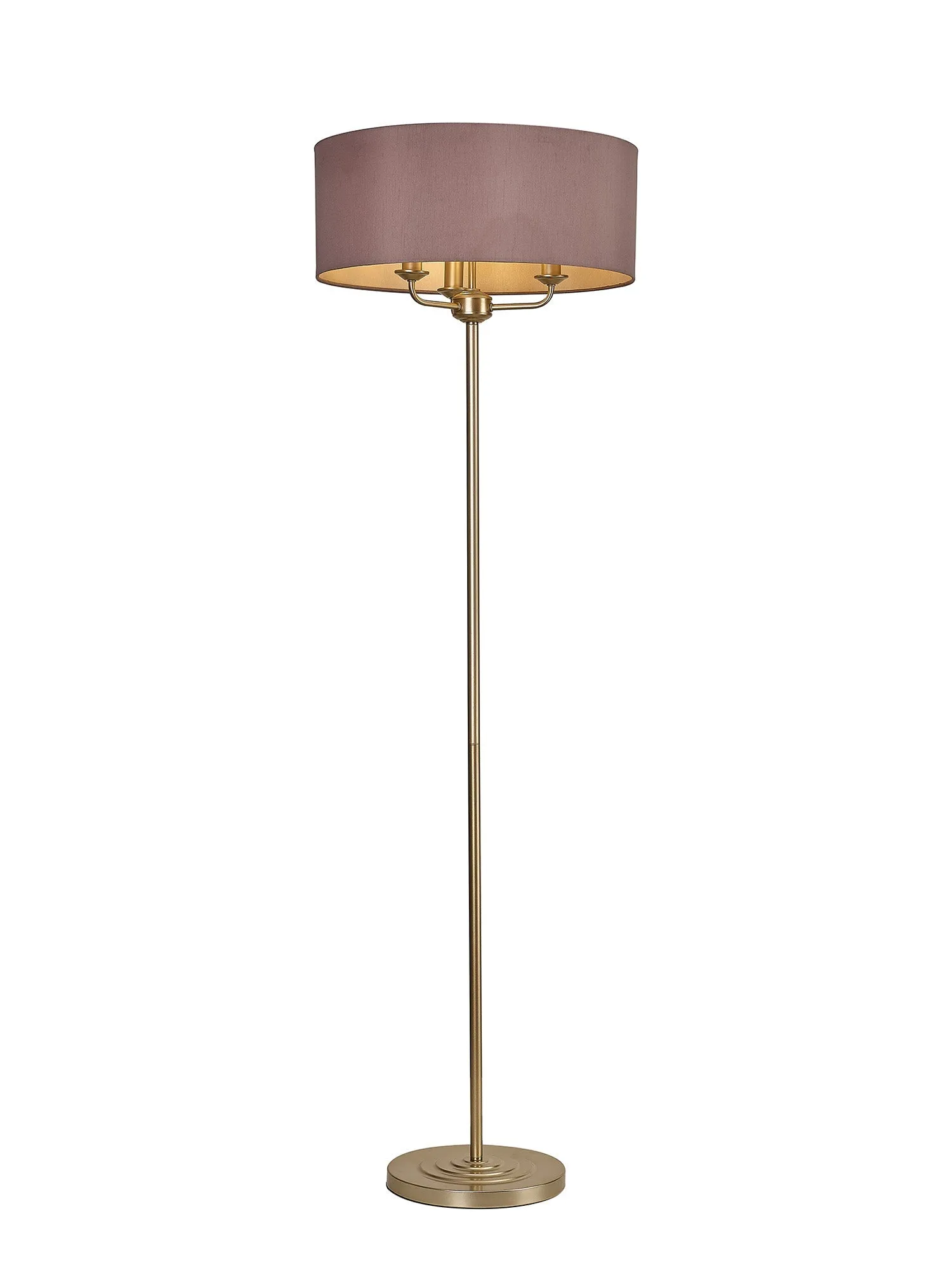 Banyan 3 Light Switched Floor Lamp Various Colours