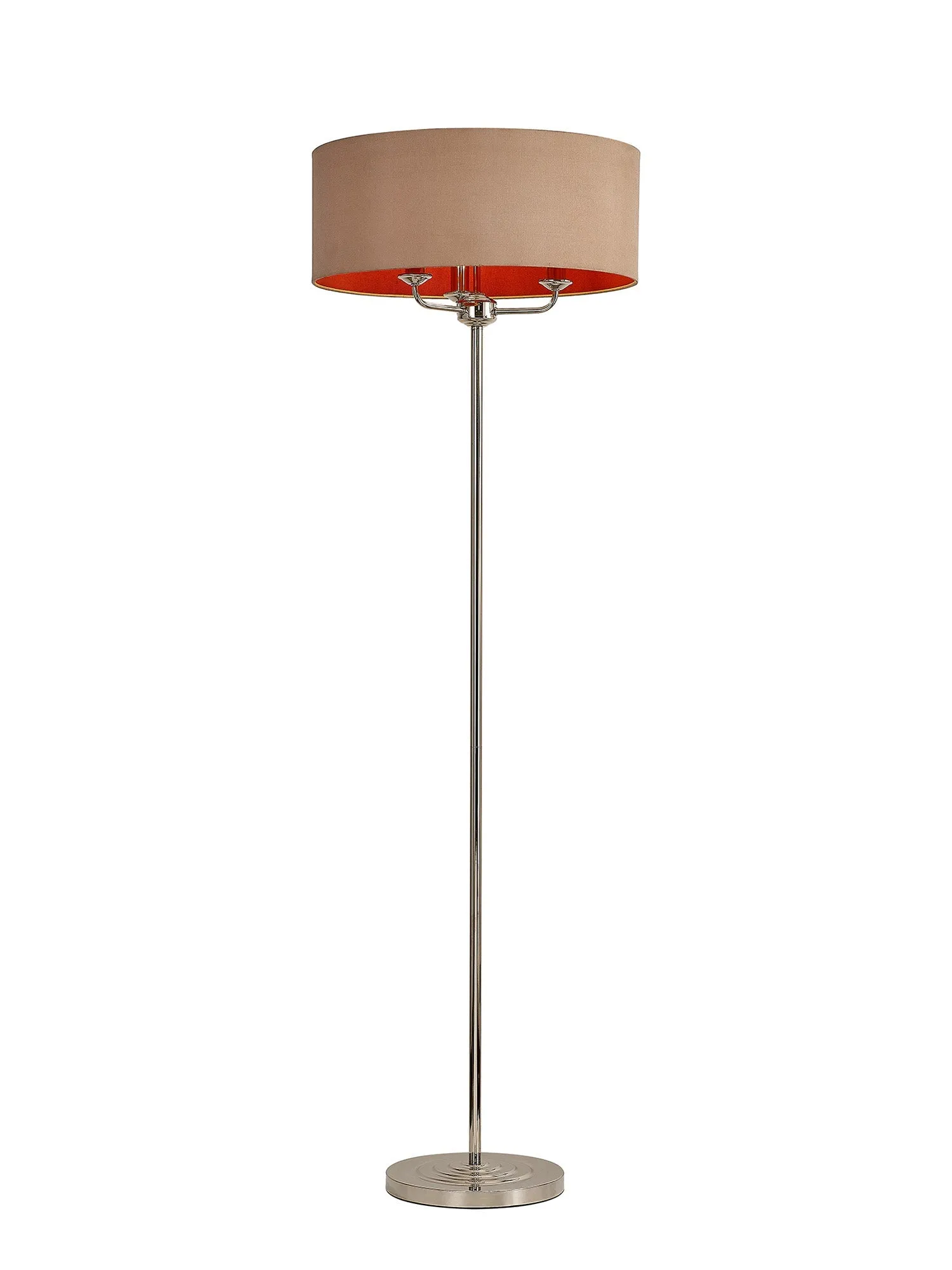 Banyan 3 Light Switched Floor Lamp Various Colours