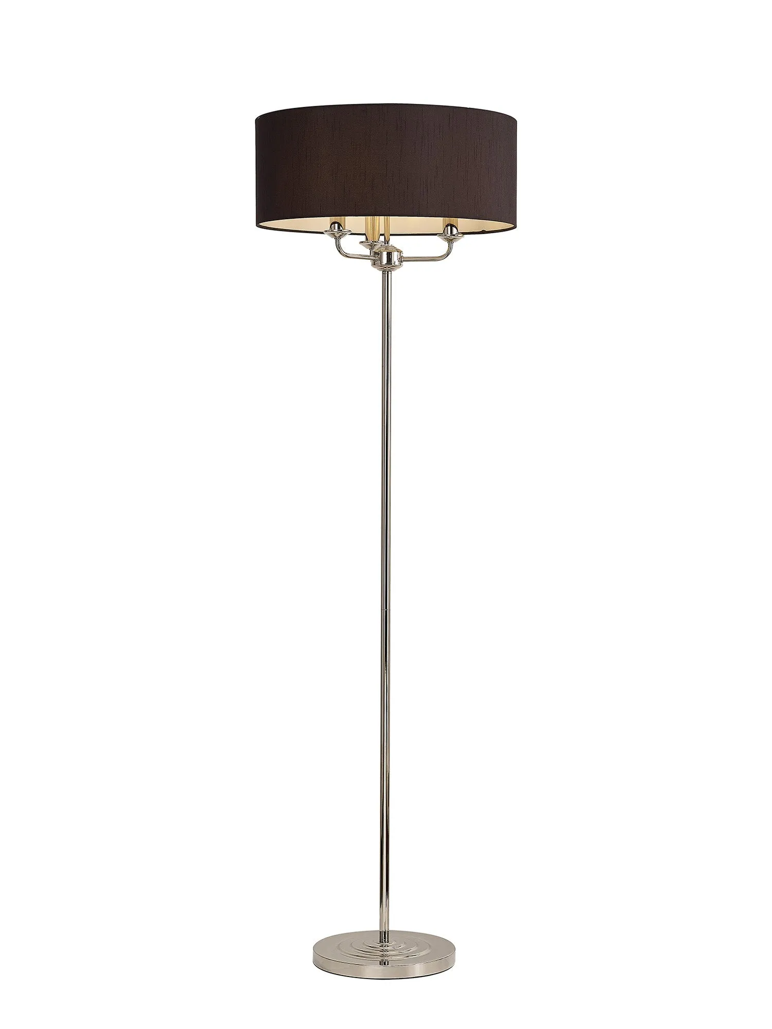 Banyan 3 Light Switched Floor Lamp Various Colours