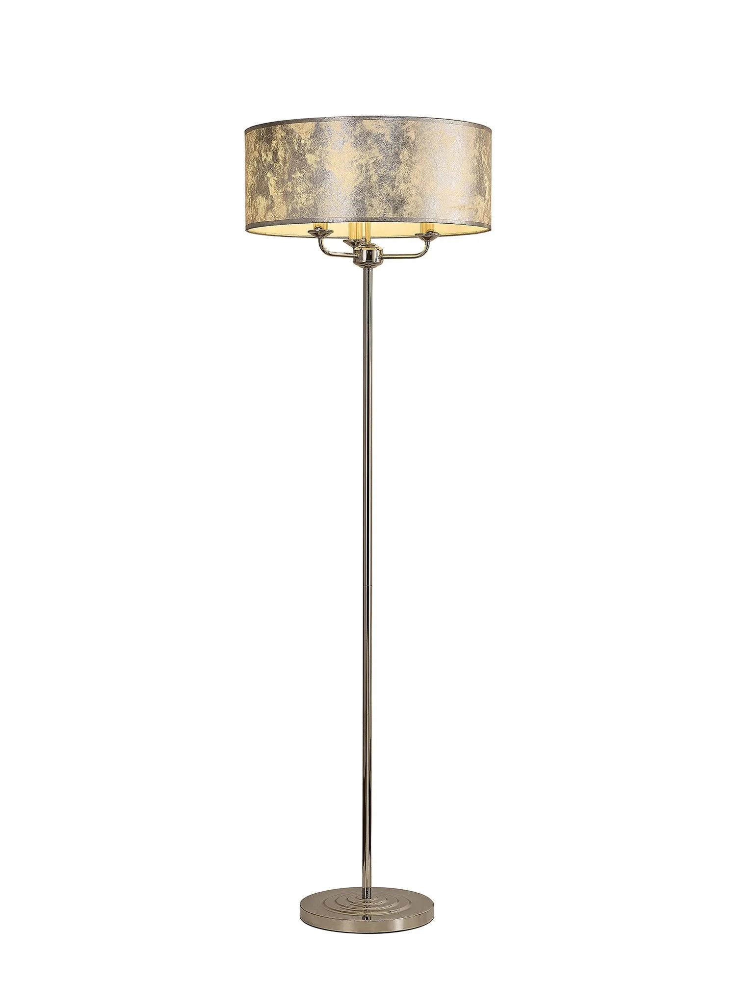 Banyan 3 Light Switched Floor Lamp Various Colours