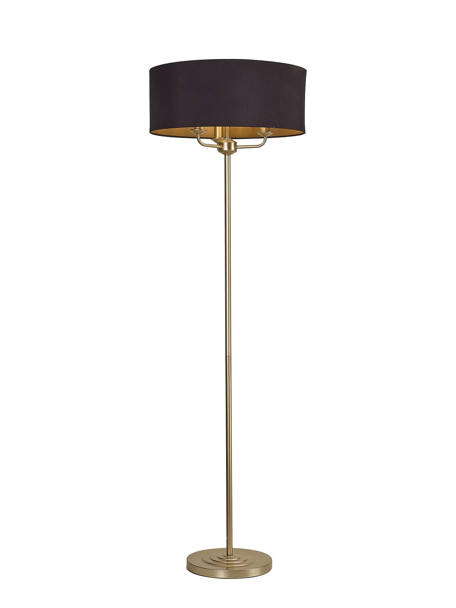 Banyan 3 Light Switched Floor Lamp Various Colours