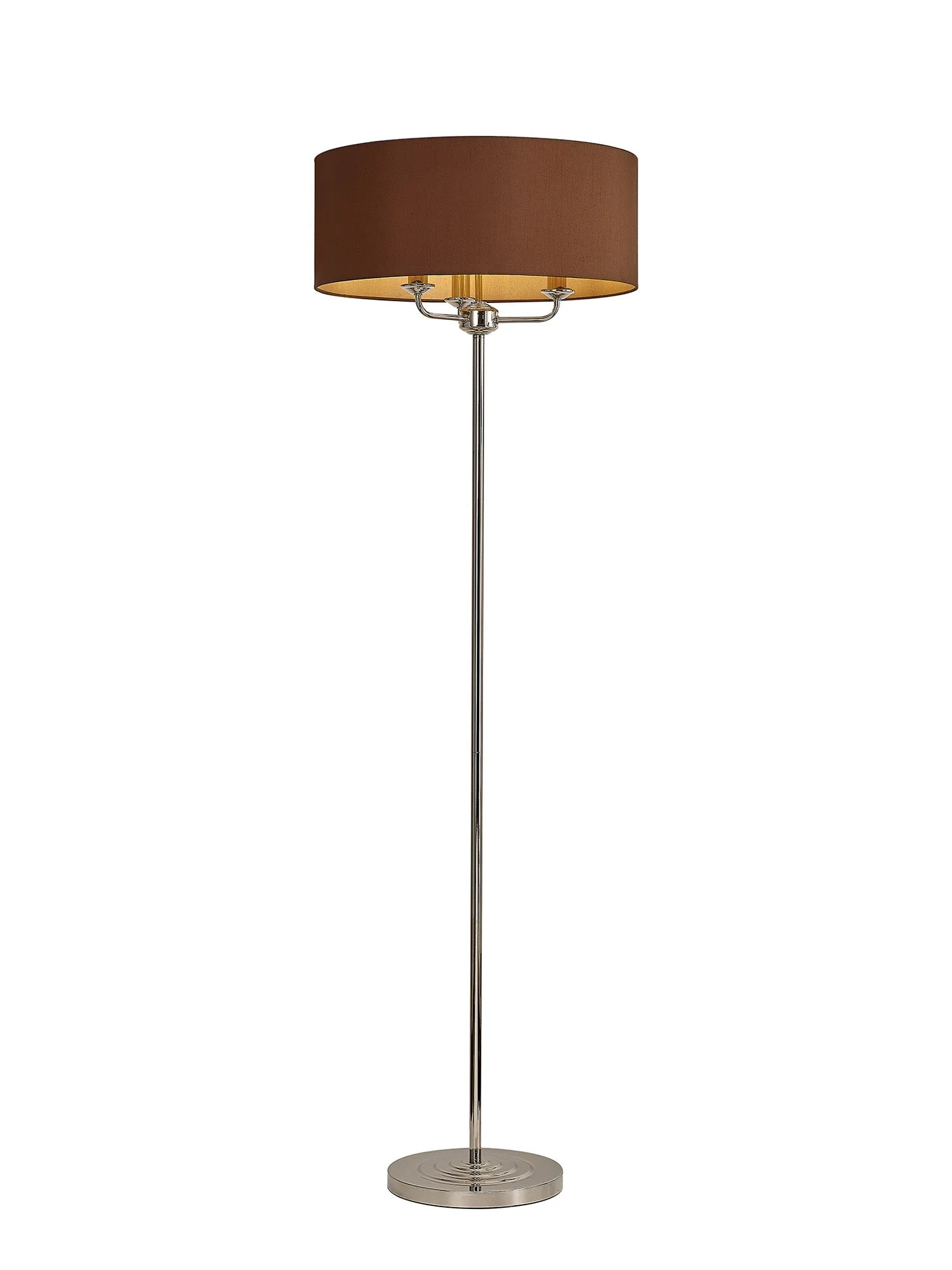 Banyan 3 Light Switched Floor Lamp Various Colours