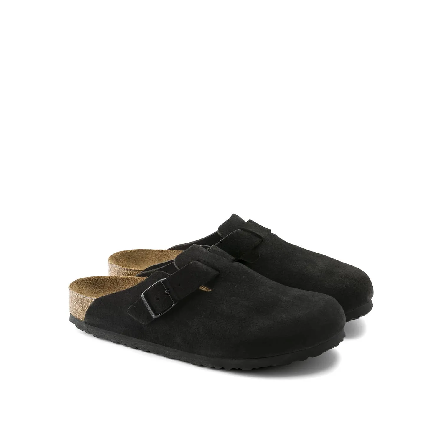 Birkenstock Boston Soft Footbed Black