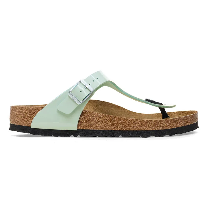 Birkenstock Gizeh Sandal - Surf Green Patent