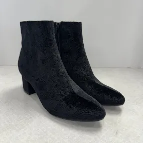 Boots Ankle Heels By Unisa In Black, Size: 6.5