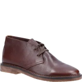 Brown Samuel Leather Chukka Boots