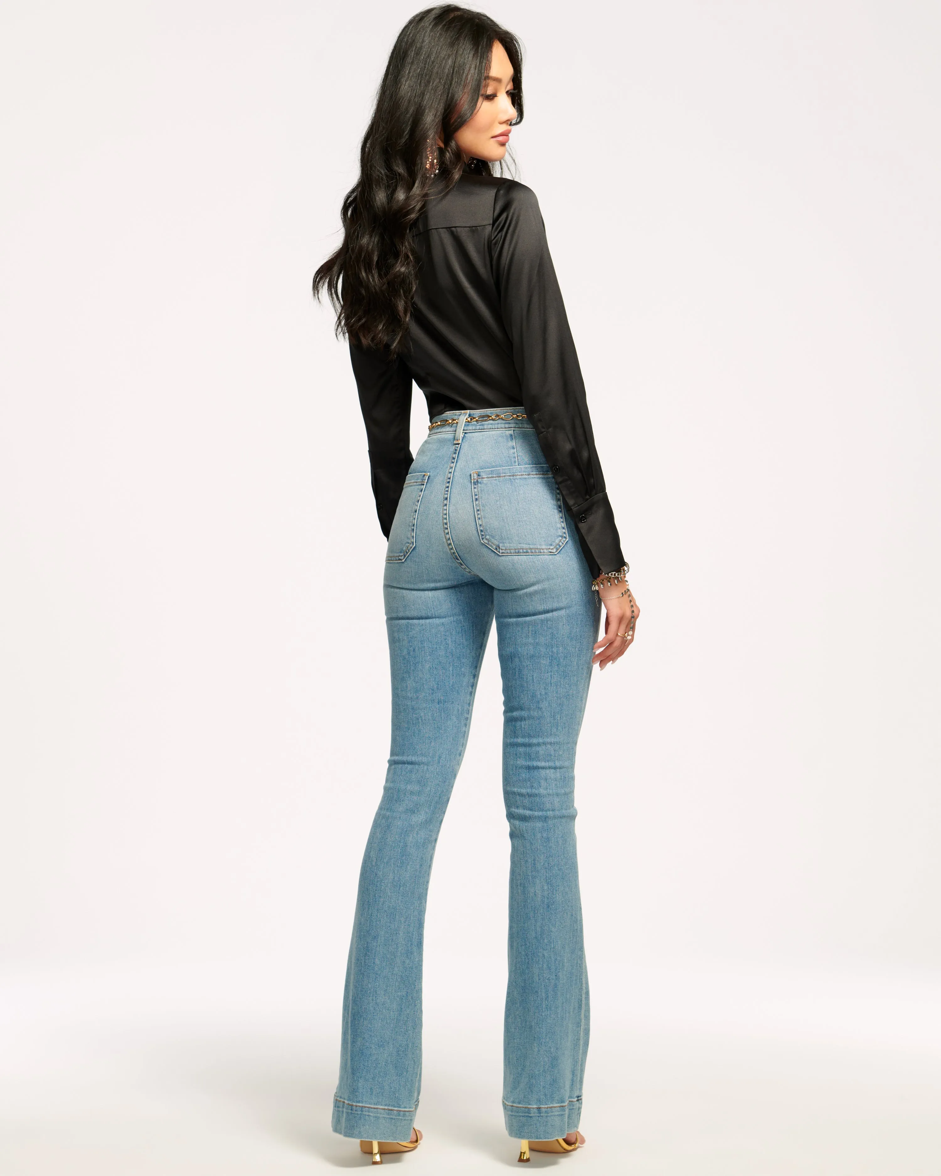 Cindy High-Rise Flare Jean