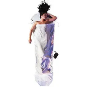 Cocoon Silk Mummy Sleeping Bag Liner - Natural Silk