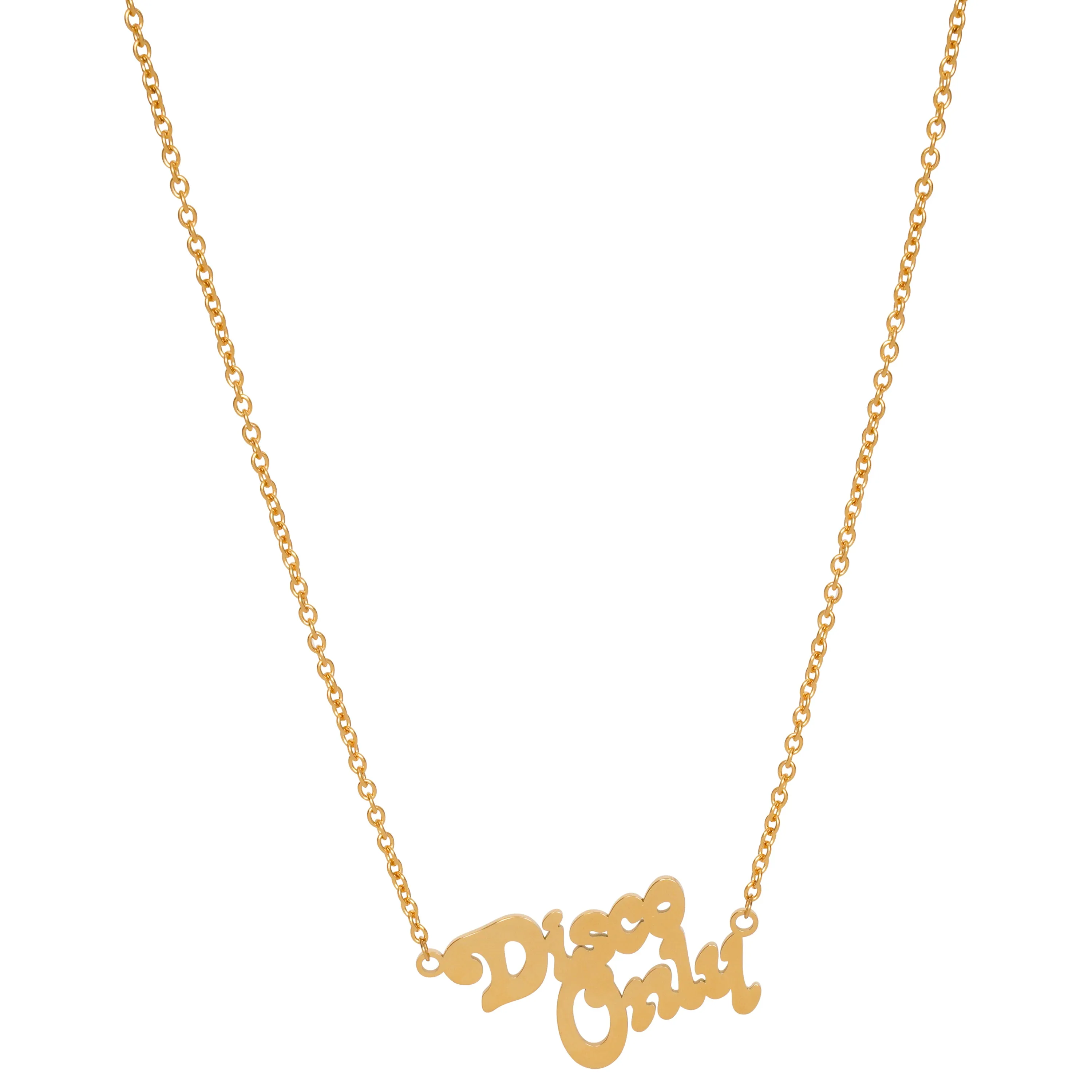 DISCO ONLY Pendant Necklace - Gold / Silver