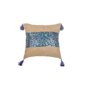 Handmade Beaded Designer Cushion Cover - Set of 2