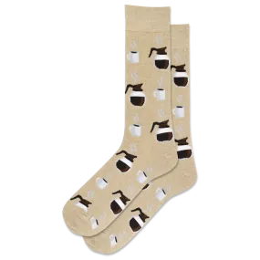 HOTSOX Men's Coffee Crew Sock