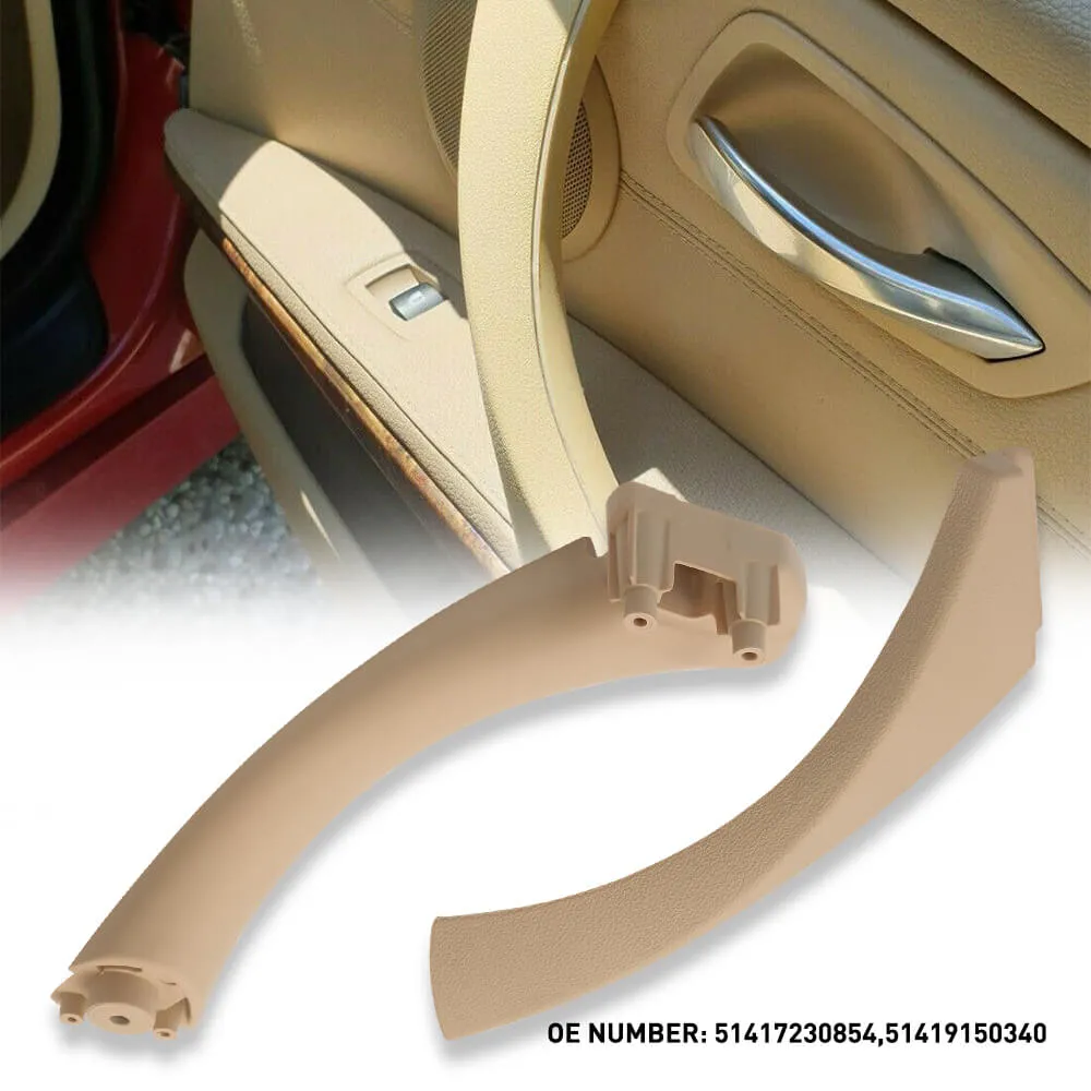 Interior Door Handle Right Front and Right Rear Door Handle Replacements for 2004-2012 BMW