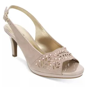 Karen Scott Brookee Slingback Pumps Heels Nude