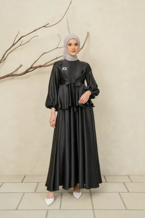 Lavinia Dress Ebony