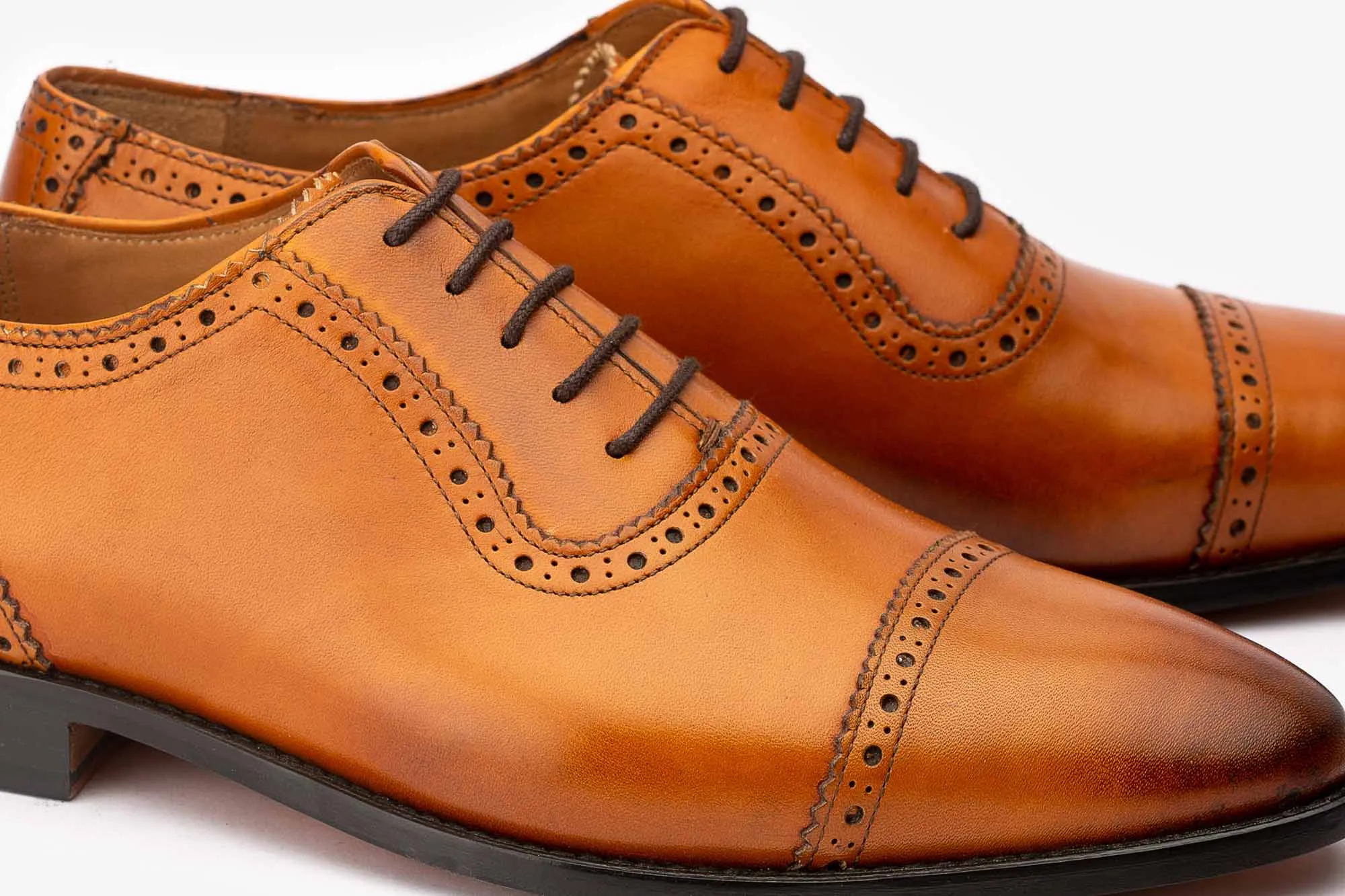 Toecap Brogue Oxford